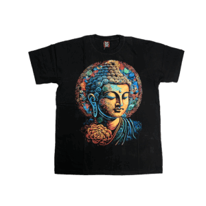 Buddha Cotton Nepali T-Shirt – Comfortable & Stylish