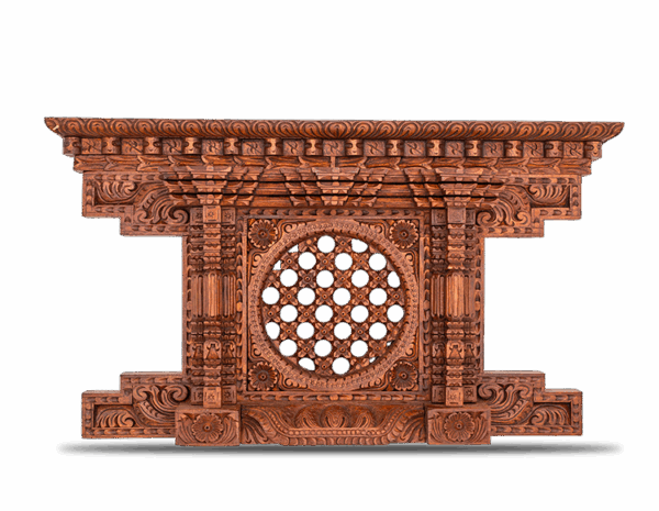 Nepali Traditional Wooden Ankhi Jhyal (2)
