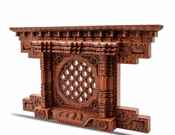 Nepali Traditional Wooden Ankhi Jhyal (3) Nepali Traditional Wooden Ankhi Jhyal (3)