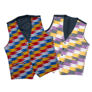 Nepali Dhaka Waistcoat – Traditional Handwoven Men’s Vest