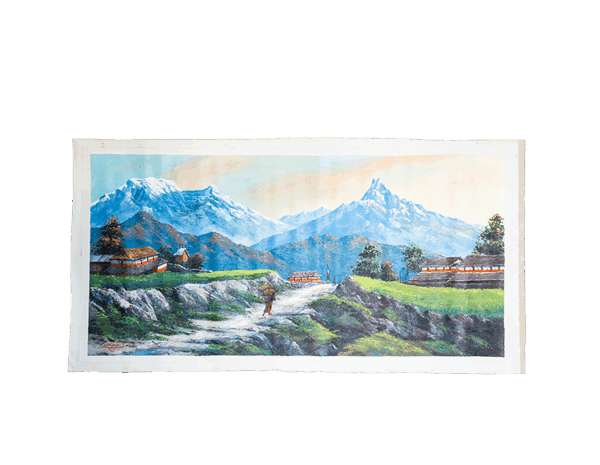 Machapuchre & Annapurna Art Machapuchre & Annapurna Art