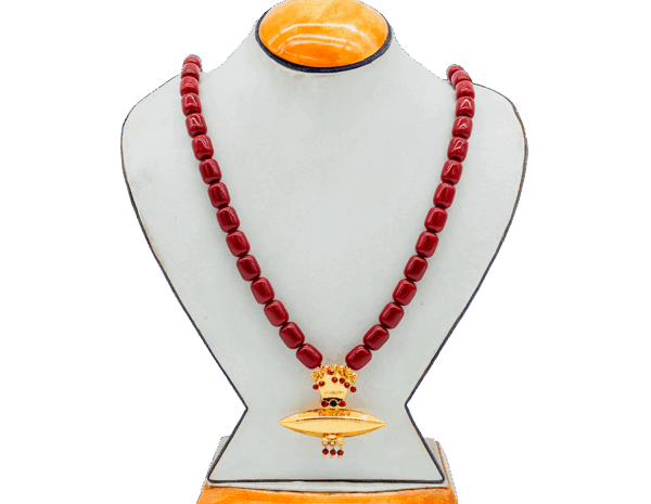 Taya Newari Muga Mala Jewellery Taya Newari Muga Mala Jewellery