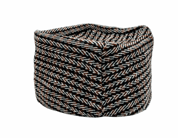 Allo Nepali Dhaka Topi Rusty Brown Allo Nepali Dhaka Topi Rusty Brown