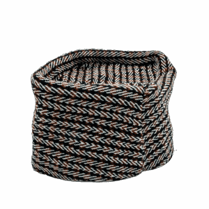 Allo Nepali Dhaka Topi Rusty Brown