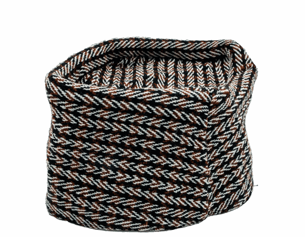 Allo Nepali Dhaka Topi Rusty Brown Allo Nepali Dhaka Topi Rusty Brown