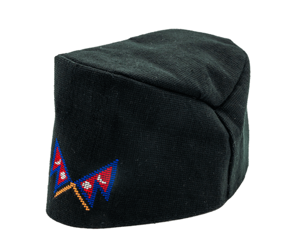 Bhadgaunle Topi with flag Bhadgaunle Topi with flag
