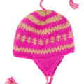Earflap Hat Pink