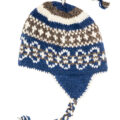 Earflap Hat Blue